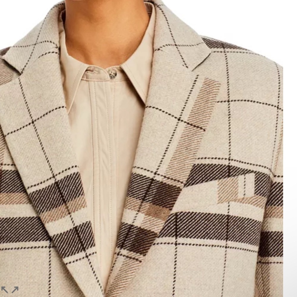 NWT ANINE Bing Quinn Plaid Blazer - Picture 2 of 3